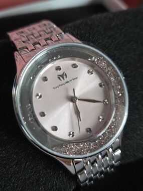 TM-9026008 TechnoMarine Brillantezza Del Mare Women's Watch Pink 34mm